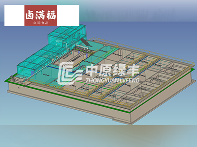 众汇食品2000m³/d屠宰鸡废水处理工程